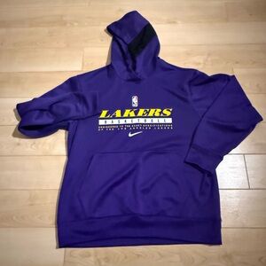 Nike Purple Lakers Basketball Sweater
